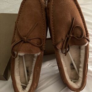 Dream Pairs Brown Men's Cozy Slip-On Loafers